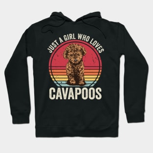 Just A Girl Who Loves Cavapoos Hoodie